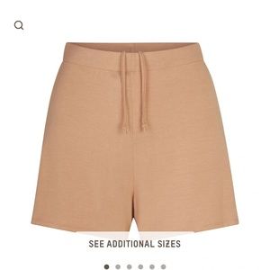 SKIMS Sleep Short - Ochre